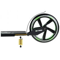 Самокат HUDORA Big Wheel Flex 200, зеленый