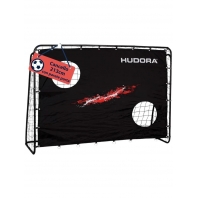Футбольные ворота HUDORA с тренировочной стенкой 213х152 см