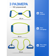 Набор фитнес эспандеров HUDORA Fitness-Expanderset, 3-teilig