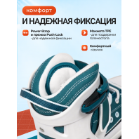 Раздвижные ролики-квады HUDORA Roller Skates, космический серый