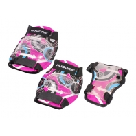 Комплект защиты для роликов HUDORA Pink Style
